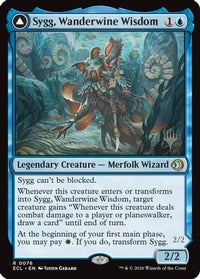 Sygg, Wanderwine Wisdom -  Foil (PPECL-076) - Promo Pack: Lorwyn Eclipsed