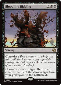 Bloodline Bidding -  (PPECL-091) - Promo Pack: Lorwyn Eclipsed