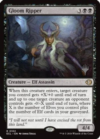 Gloom Ripper -  Foil (PPECL-102) - Promo Pack: Lorwyn Eclipsed