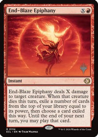End-Blaze Epiphany -  Foil (PPECL-134) - Promo Pack: Lorwyn Eclipsed