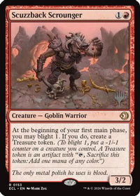 Scuzzback Scrounger -  (PPECL-153) - Promo Pack: Lorwyn Eclipsed