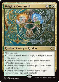 Brigid's Command -  Foil (PPECL-208) - Promo Pack: Lorwyn Eclipsed