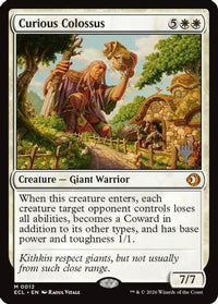 Curious Colossus -  (PPECL-012) - Promo Pack: Lorwyn Eclipsed