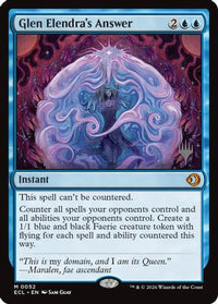 Glen Elendra's Answer -  Foil (PPECL-052) - Promo Pack: Lorwyn Eclipsed