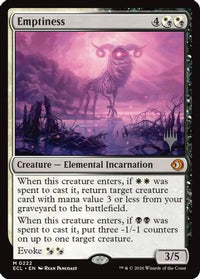 Emptiness -  Foil (PPECL-222) - Promo Pack: Lorwyn Eclipsed