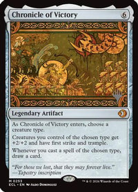 Chronicle of Victory -  Foil (PPECL-253) - Promo Pack: Lorwyn Eclipsed