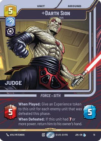 Darth Sion - Lord of Pain (15) - Judge Promos Foil