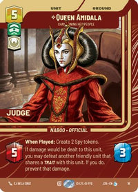Queen Amidala - Championing Her People (16) - Judge Promos Foil