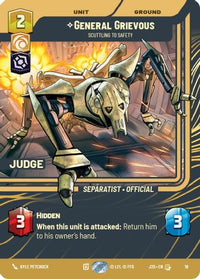 General Grievous - Scuttling to Safety (18) - Judge Promos Foil