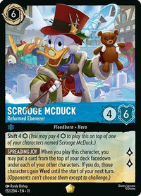 Scrooge McDuck - Reformed Ebenezer (152/204) Cold Foil - Winterspell