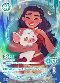 Moana - Curious Explorer (Iconic) (242/204) Holofoil - Winterspell