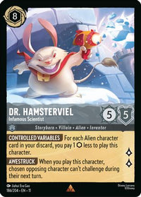 Dr. Hamsterviel - Infamous Scientist (186/204) Cold Foil - Winterspell