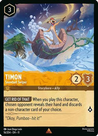 Timon - Snowball Swiper (16/204) Cold Foil - Winterspell