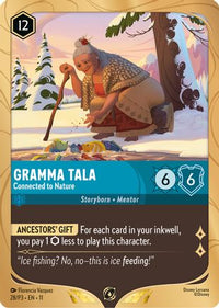 Gramma Tala - Connected to Nature (28) Holofoil - Disney Lorcana Promo Cards