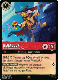 Negaduck - Public Enemy Number One (116/204)  - Winterspell