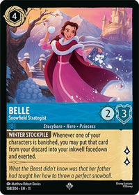 Belle - Snowfield Strategist (158/204)  - Winterspell