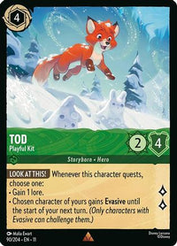 Tod - Playful Kit (90/204)  - Winterspell