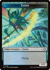 Faerie // Goblin Double-Sided Token -  Foil (ECL-5 // 6) - Lorwyn Eclipsed