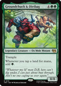 Groundchuck & Dirtbag -  Foil (TMT-115) - Teenage Mutant Ninja Turtles
