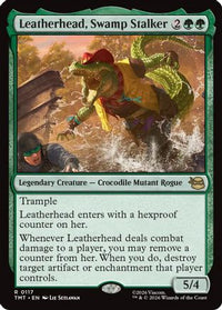 Leatherhead, Swamp Stalker -  Foil (TMT-117) - Teenage Mutant Ninja Turtles