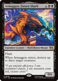 Armaggon, Future Shark -  (TMT-058) - Teenage Mutant Ninja Turtles
