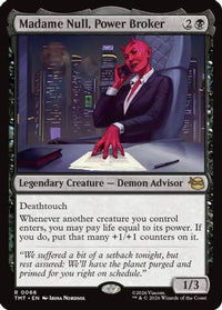 Madame Null, Power Broker -  (TMT-066) - Teenage Mutant Ninja Turtles