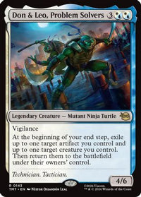 Don & Leo, Problem Solvers -  Foil (TMT-143) - Teenage Mutant Ninja Turtles