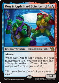 Don & Raph, Hard Science -  Foil (TMT-144) - Teenage Mutant Ninja Turtles