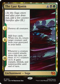 The Last Ronin -  Foil (TMT-154) - Teenage Mutant Ninja Turtles