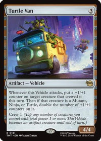 Turtle Van -  (TMT-181) - Teenage Mutant Ninja Turtles