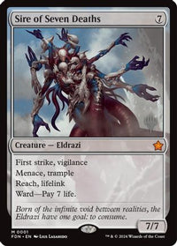 Sire of Seven Deaths -  (PPECL-001) - Promo Pack: Lorwyn Eclipsed