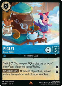 Piglet - Cocoa Maker (147/204) Cold Foil - Winterspell