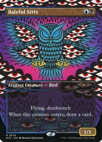Baleful Strix (2070) -  Foil (SLD-2070) - Secret Lair Drop Series