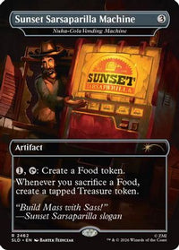 Sunset Sarsaparilla Machine - Nuka-Cola Vending Machine -  (SLD-2462) - Secret Lair Drop Series