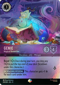 Genie - Magical Researcher (Epic) (210/204) Holofoil - Winterspell