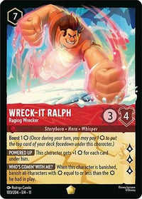 Wreck-It Ralph - Raging Wrecker (103/204)  - Winterspell
