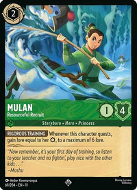 Mulan - Resourceful Recruit (69/204)  - Winterspell