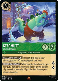 Stegmutt - Clumsy Dinosaur (79/204)  - Winterspell