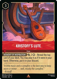 Kristoff's Lute (133/204)  - Winterspell