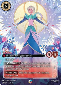 Elsa - Ice Artisan (Enchanted) (233/204) Holofoil - Winterspell