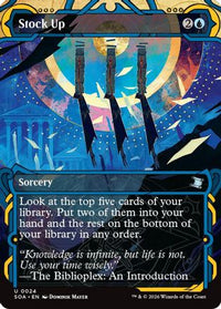 Stock Up -  Foil (SOA-024) - Secrets of Strixhaven: Mystical Archive