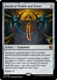 Sword of Wealth and Power -  (PPECL-026) - Promo Pack: Lorwyn Eclipsed