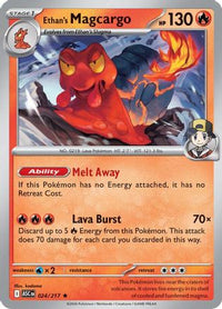 Ethan's Magcargo 024/217  - Holofoil ME Ascended Heroes - Rare