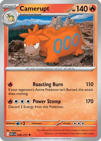 Camerupt 028  - Reverse Holofoil ME Ascended Heroes - Uncommon