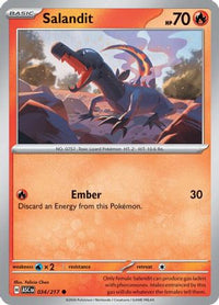 Salandit 034  ME Ascended Heroes - Common
