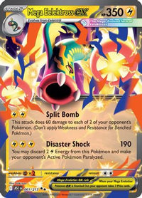 Mega Eelektross ex 061/217  - Holofoil ME Ascended Heroes - Double Rare