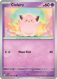 Clefairy 074  - Reverse Holofoil ME Ascended Heroes - Common