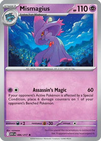Mismagius 086  - Holofoil ME Ascended Heroes - Rare