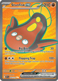 Stunfisk ex 252/217  - Holofoil ME Ascended Heroes - Ultra Rare