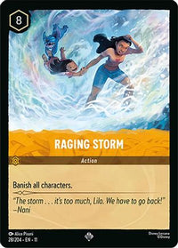 Raging Storm (28/204) Cold Foil - Winterspell